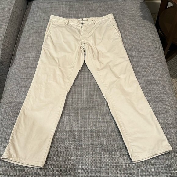 Mango Man, slim fit chinos, 32”x28”, stone - Picture 1 of 8